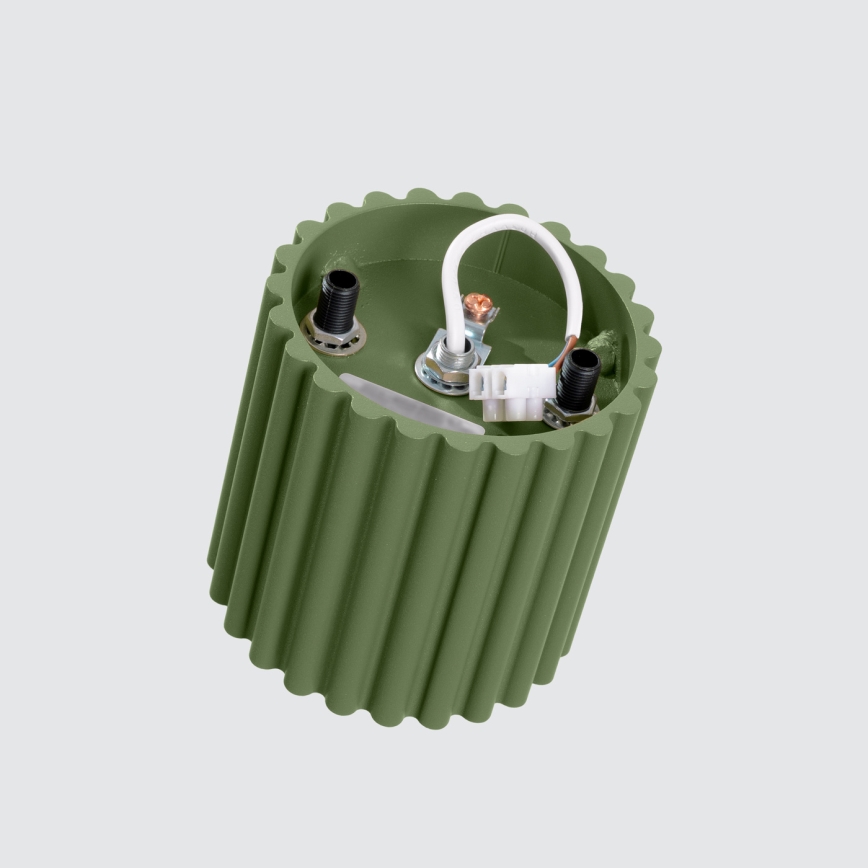 Spotlampa AURA 1xGU10/10W/230V 10 cm grön