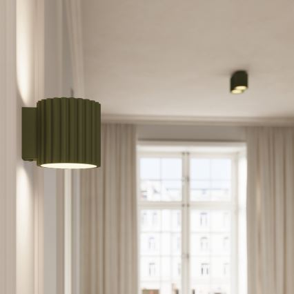 AURA spotlight 2x GU10/10W/230V, grön