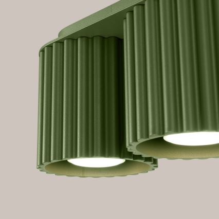 AURA spotlight 2x GU10/10W/230V, grön