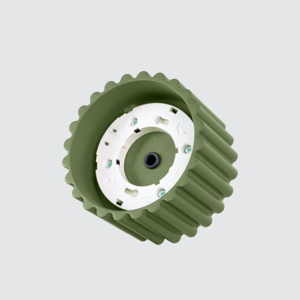 Spotlampa AURA 1xGX53/10W/230V Ø 10 cm grön