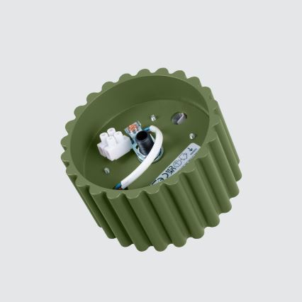 Spotlampa AURA 1xGX53/10W/230V Ø 10 cm grön
