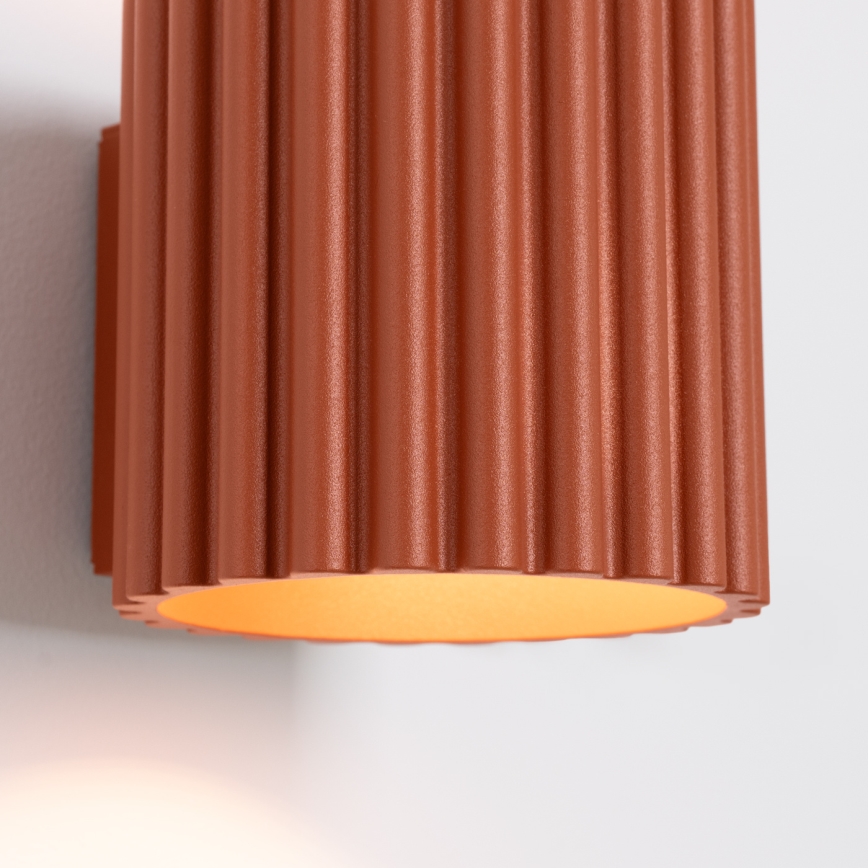 Vägglampa AURA 1xG9/10W/230V orange