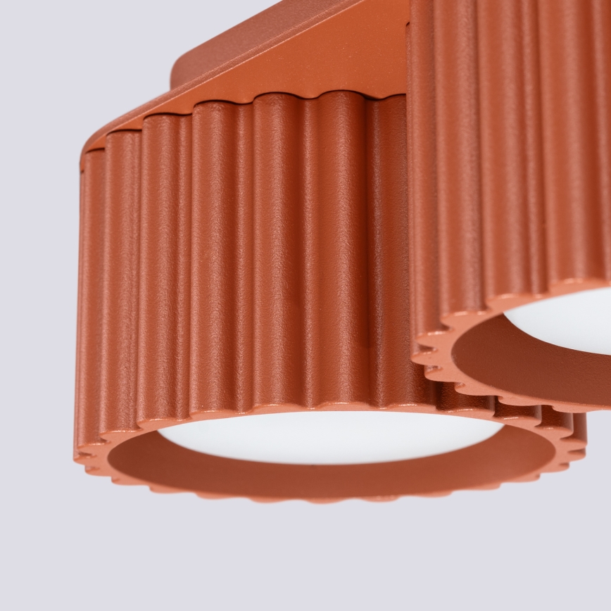 Spotlampa AURA 2xGX53/10W/230V orange