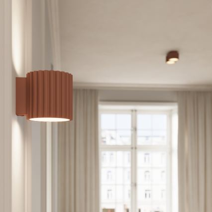 Spotarmatur AURA 2xGX53/10W/230V brun