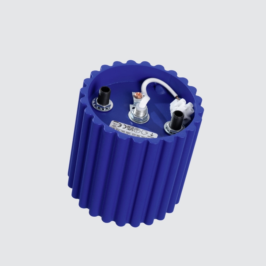Spotlampa AURA 1xGU10/10W/230V Ø 10 cm blå