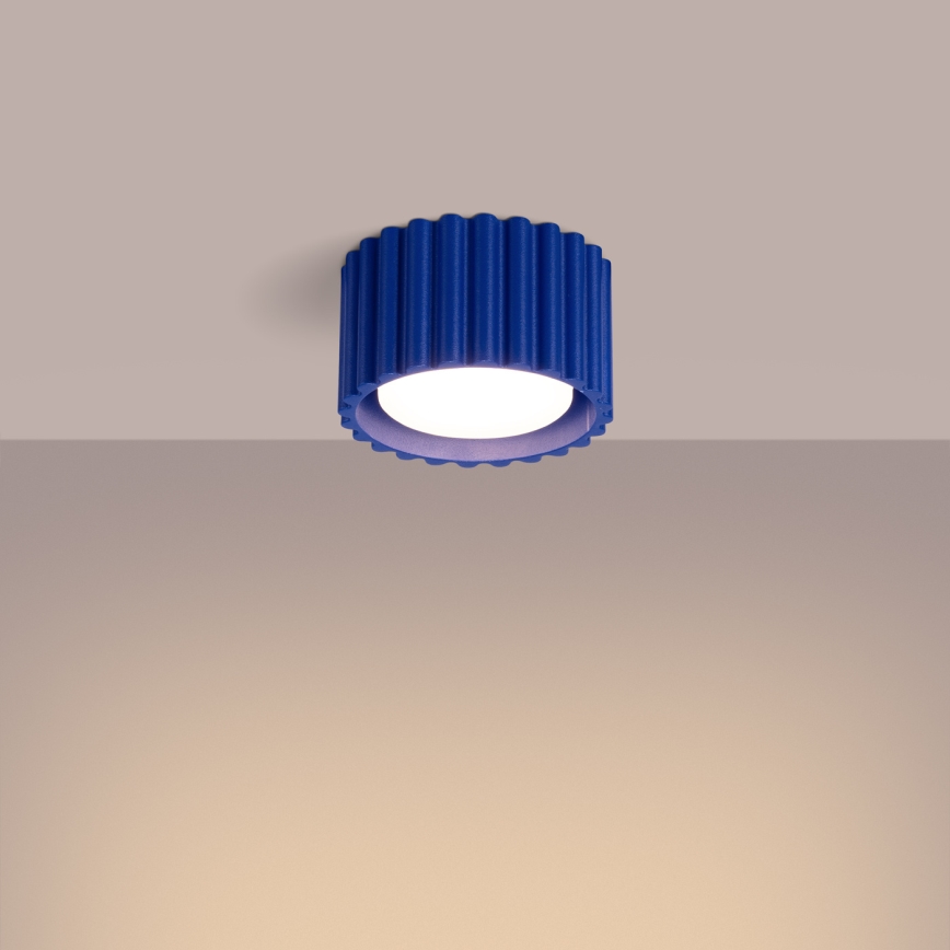 Spotlampa AURA 1xGX53/10W/230V Ø 10 cm blå