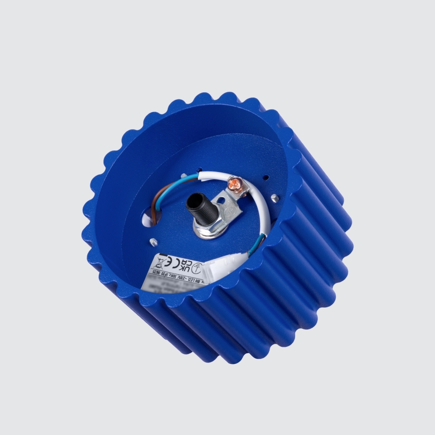 Spotlampa AURA 1xGX53/10W/230V Ø 10 cm blå
