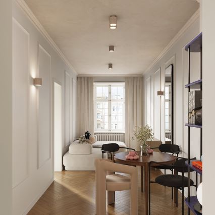 Vägglampa AURA 1xG9/10W/230V taupe
