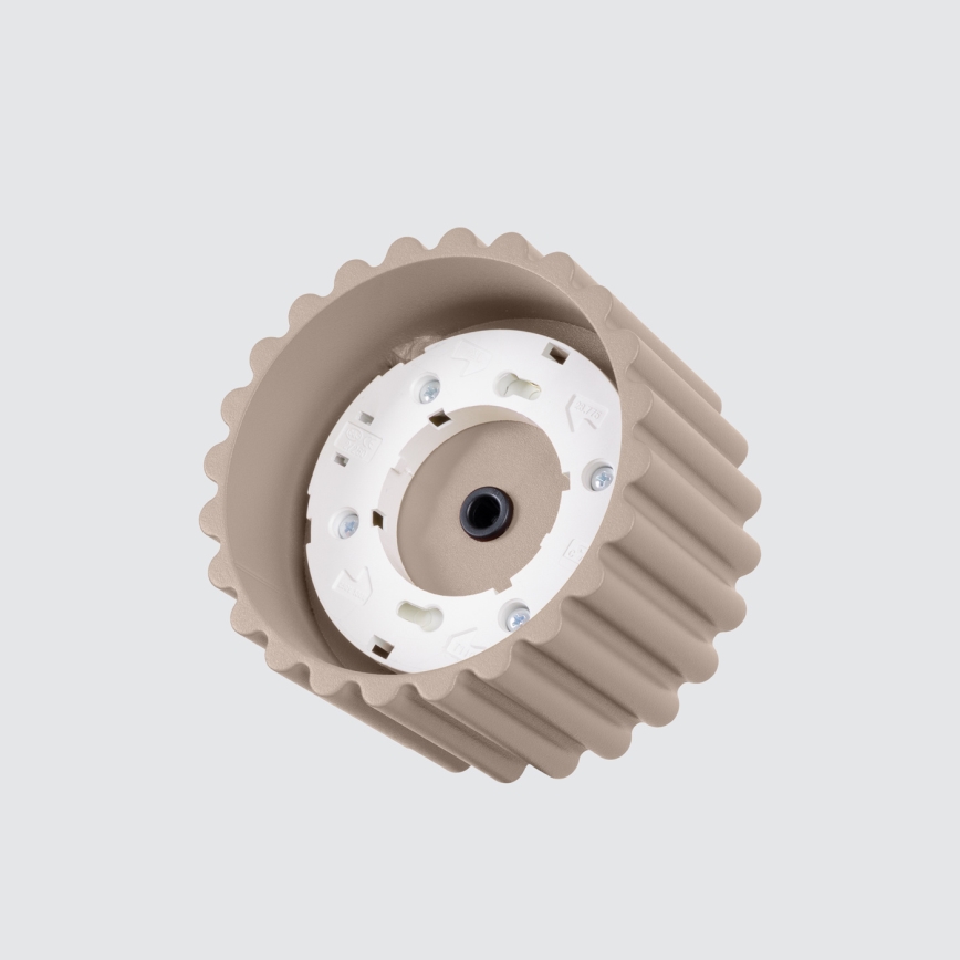 Spotlampa AURA 1xGX53/10W/230V 6 cm taupe