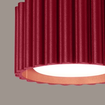 Spotlampa AURA 1xGX53/10W/230V Ø 10 cm, röd