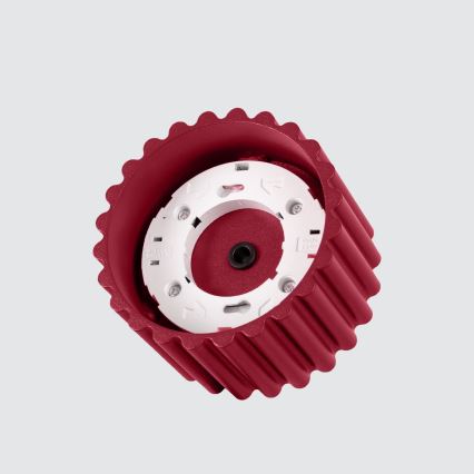 Spotlampa AURA 1xGX53/10W/230V Ø 10 cm, röd