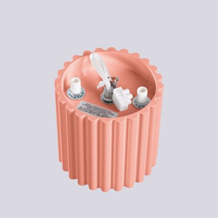Spotlampa AURA 1xGU10/10W/230V Ø 10 cm rosa
