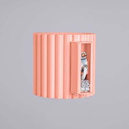 Vägglampa AURA 1xG9/10W/230V rosa