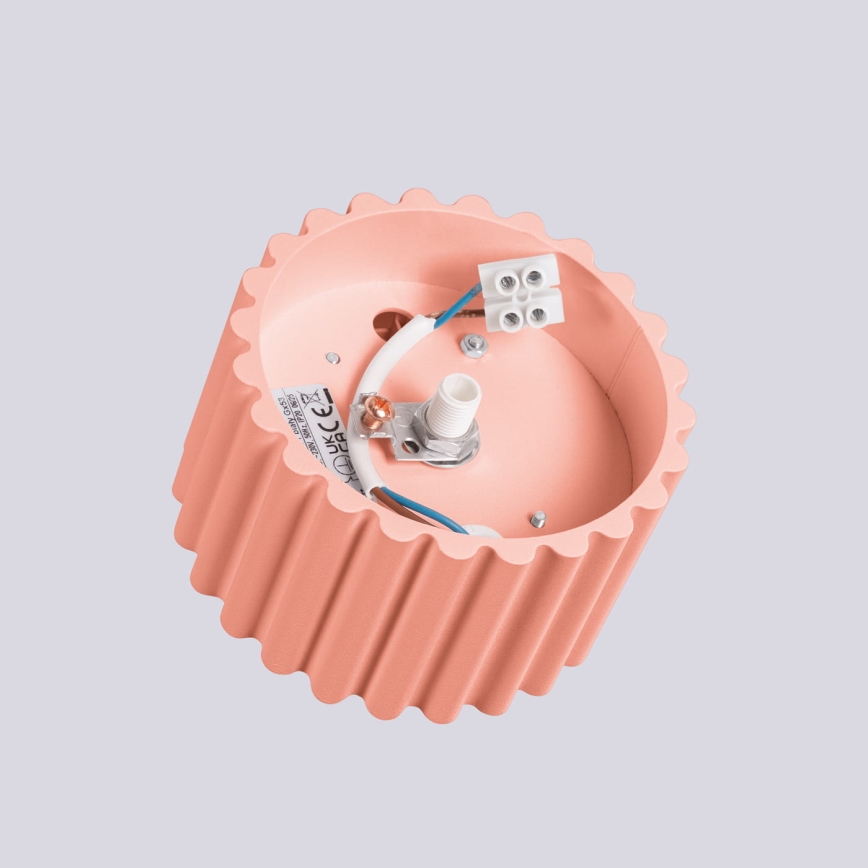 Spotlampa AURA 1xGX53/10W/230V Ø 10 cm rosa