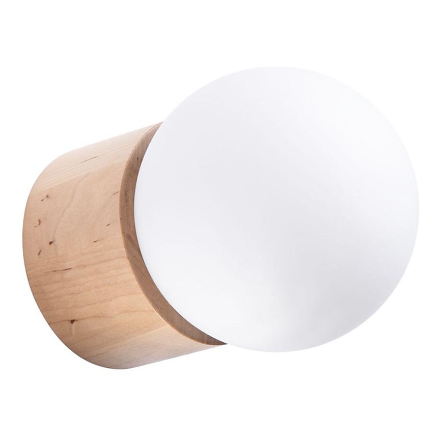 Ersättningslampskärm för spotlight och bordslampa BOOMO G9 diameter 12 cm vit