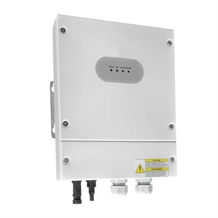 Solvärmeväxlare för vattenvärme 4kW MPPT