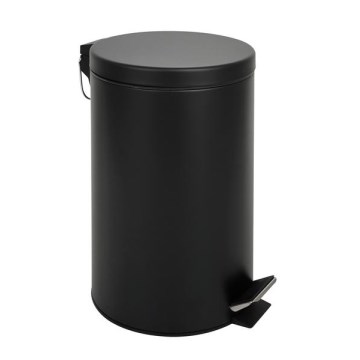 Soptunna 12 l svart