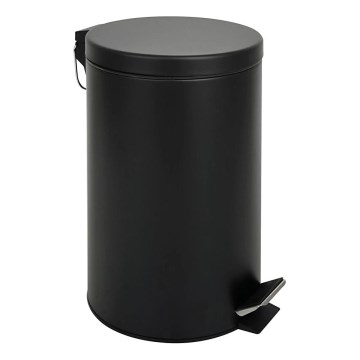 Soptunna 20 l svart