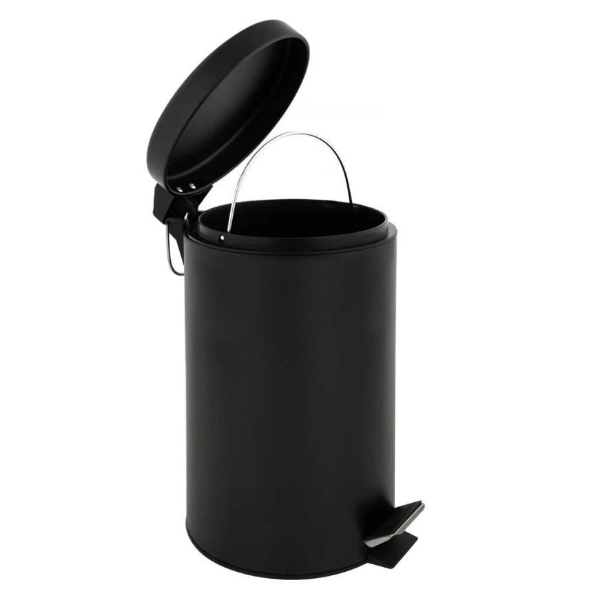 Soptunna 20 l svart