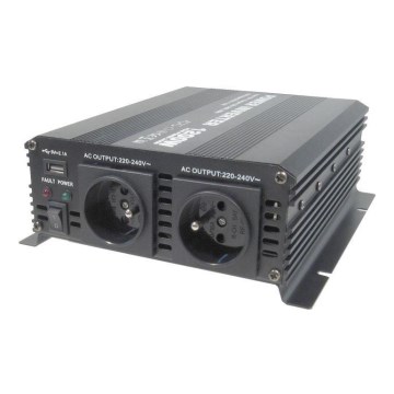 Spänningsomvandlare 1200W/24/230V