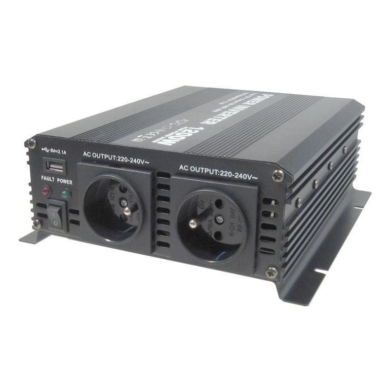 Spänningsomvandlare 1200W/24/230V