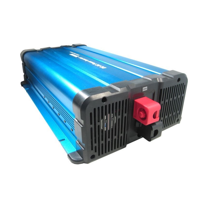 Spänningsomvandlare 3000W/12/230V + fjärrkontroll