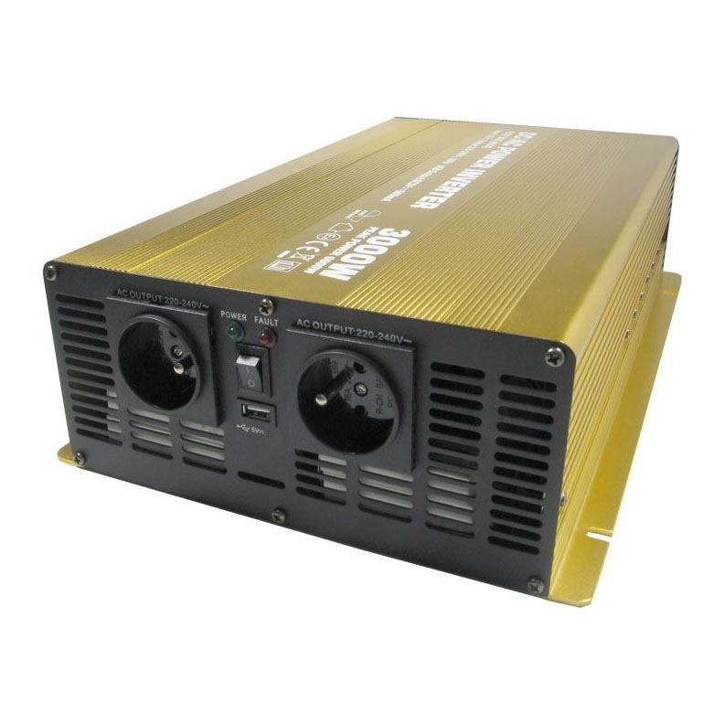 Spänningsomvandlare 3000W/24/230V