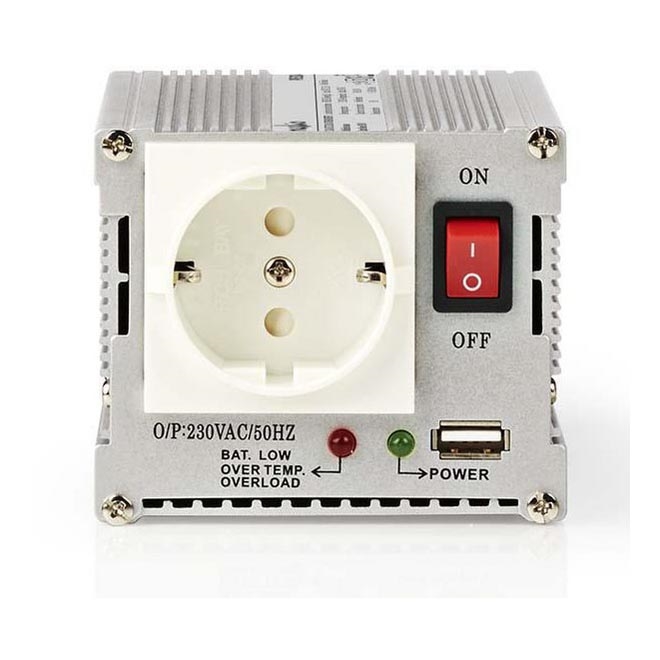 Spänningsomvandlare 300W/24/230V + USB