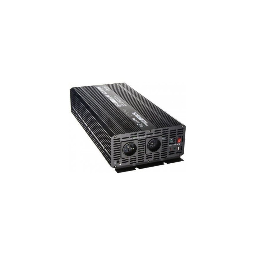 Spänningsomvandlare 5000W/12V/230V