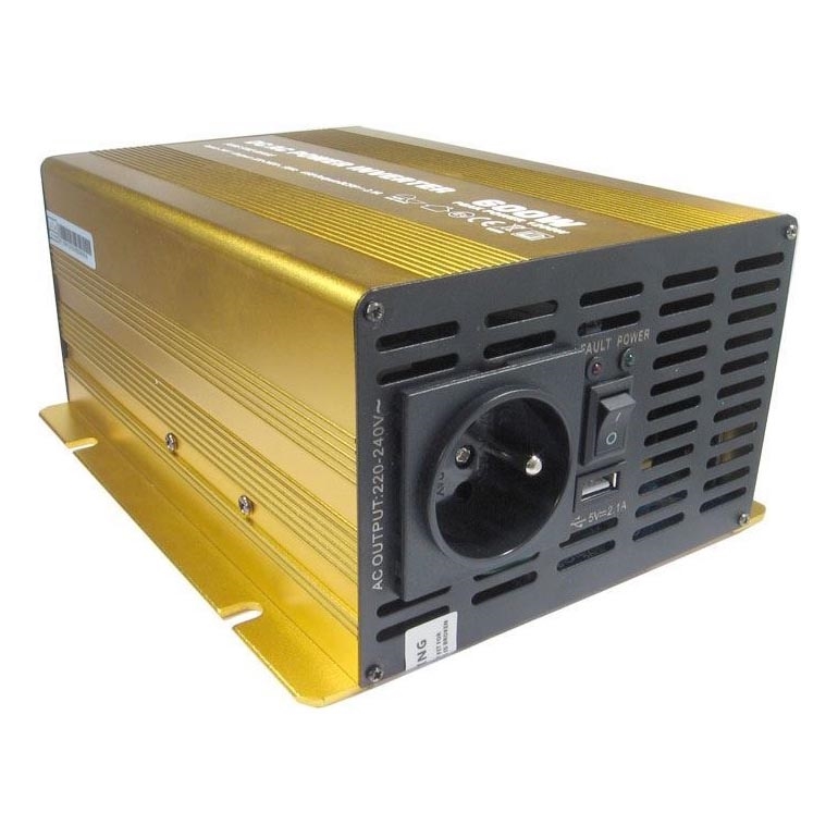 Spänningsomvandlare 600W/24V/230V