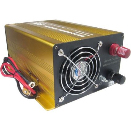 Spänningsomvandlare 600W/24V/230V