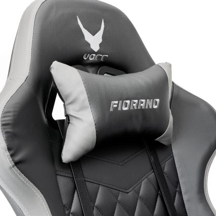 Spelstol FIORANO svart/grå