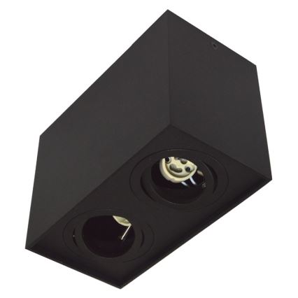 Spoltight SIROCO 2xGU10/30W/230V svart