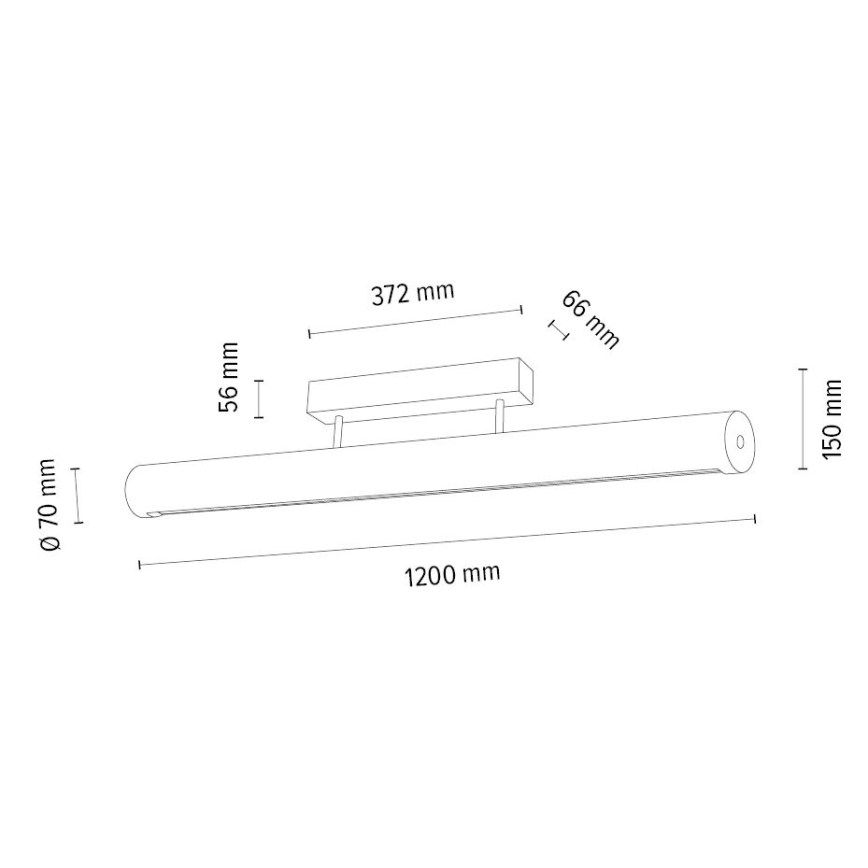LED Dimbar taklampa CONOR LED/34,5W/230V ek – FSC certifierade