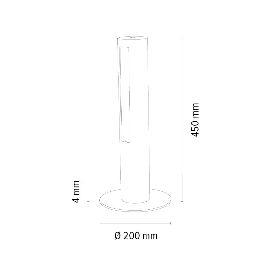 LED Dimbar bordslampa CONOR LED/9W/230V ek – FSC certifierade