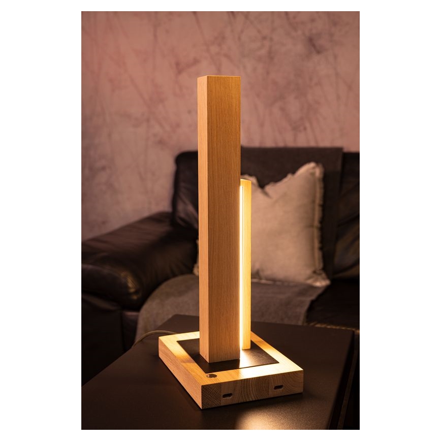 LED Dimbar bordslampa SOHO BLACK LED/10W/230V 45 cm ek – FSC certifierade