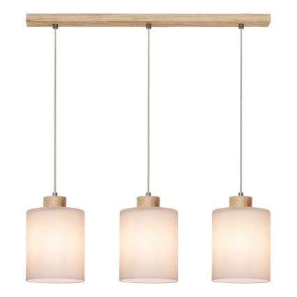 Taklampa på kabel ZEFIR 3xE27/60W/230V ek