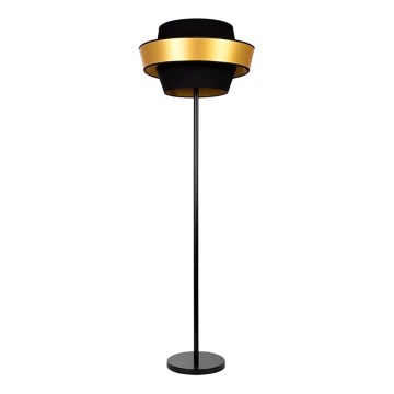 Spot-Light 12330104 - Golvlampa PRETO GOLD 1xE27/60W/230V
