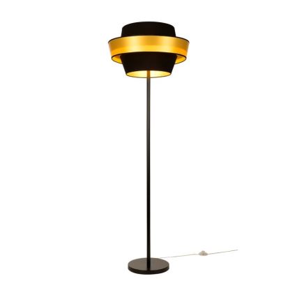 Spot-Light 12330104 - Golvlampa PRETO GOLD 1xE27/60W/230V