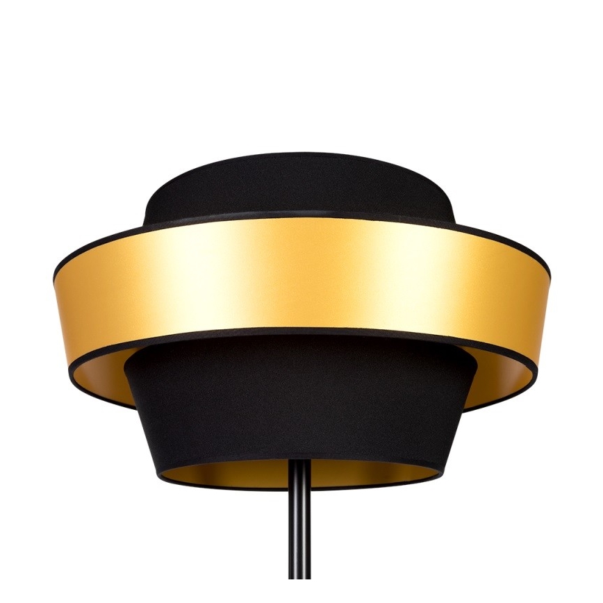 Spot-Light 12330104 - Golvlampa PRETO GOLD 1xE27/60W/230V