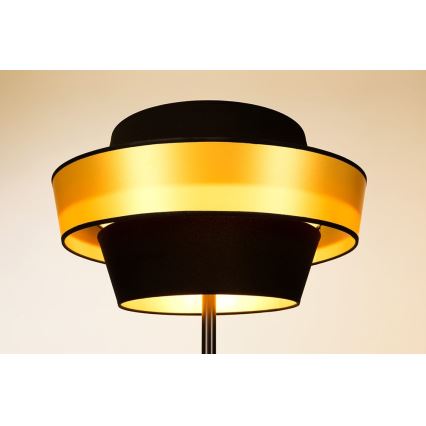 Spot-Light 12330104 - Golvlampa PRETO GOLD 1xE27/60W/230V