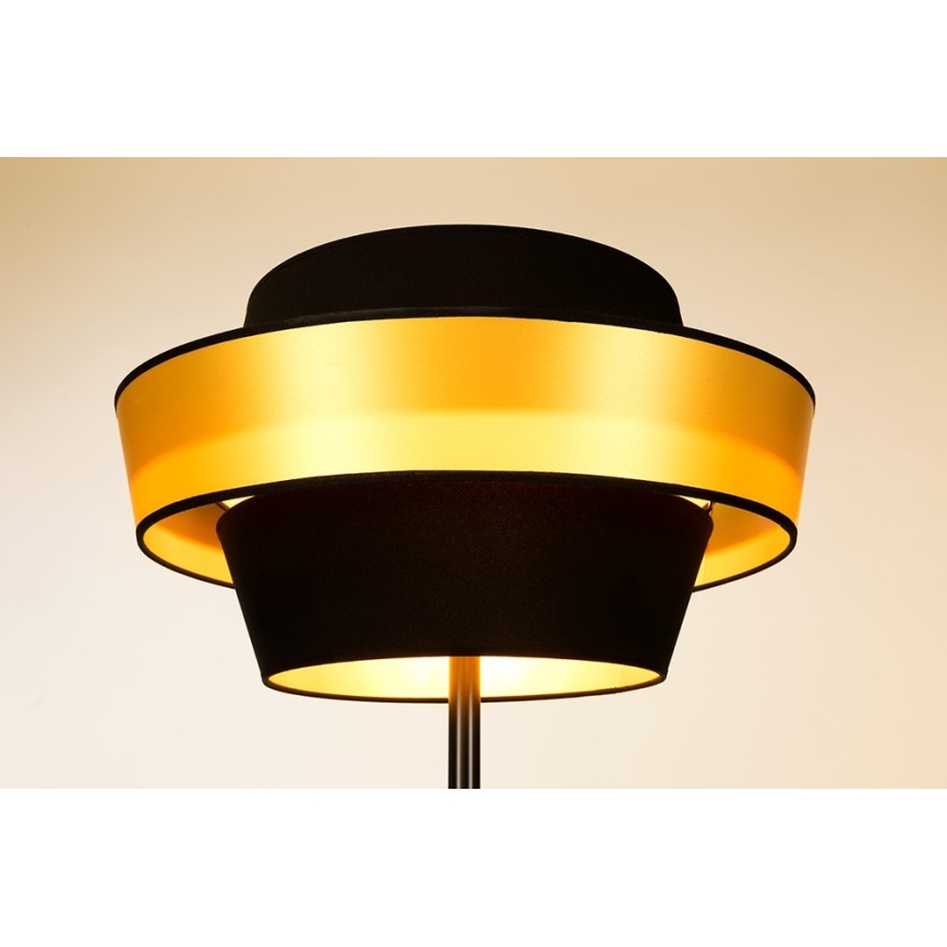 Spot-Light 12330104 - Golvlampa PRETO GOLD 1xE27/60W/230V