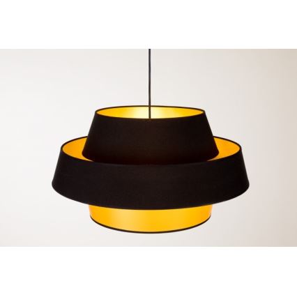 Taklampa på kabel PRETO GOLD 1xE27/60W/230V