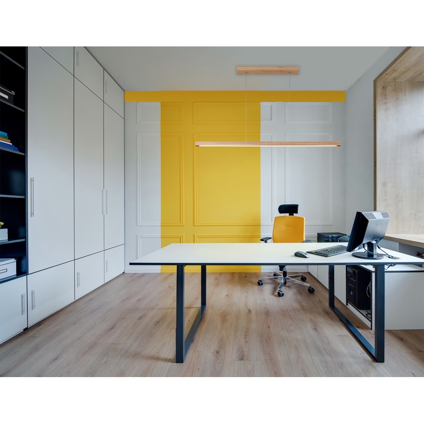 LED ljusreglerad ljuskrona på textilsladd SMAL LED/15W/230V ek