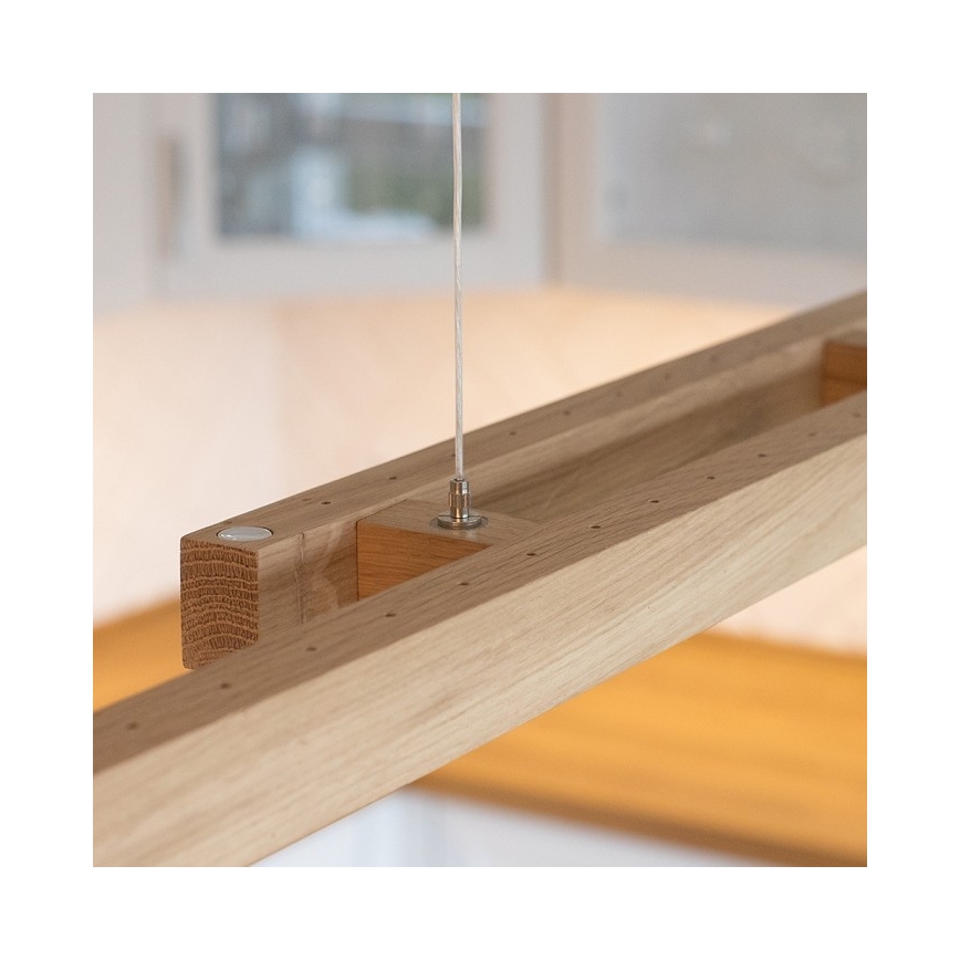 LED-dimmbar pendellampa på vajer SMAL 2xLED/22,5W/230V 2700/4000/6500K ek