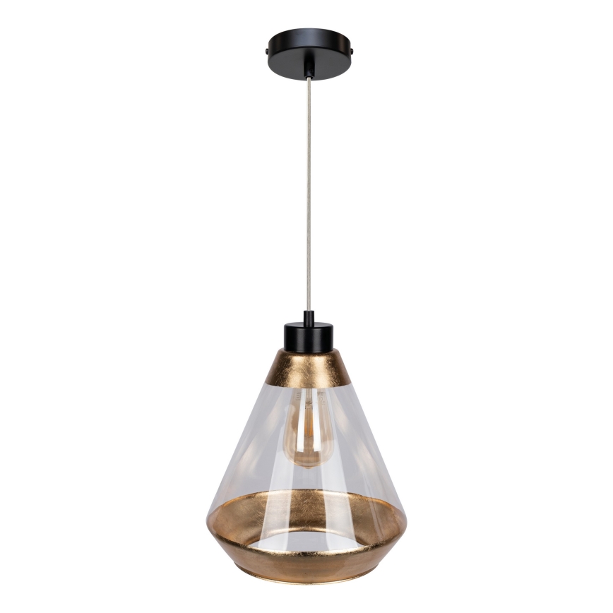 Ljuskrona med snöre 1xE27/60W/230V - FSC-certifierad