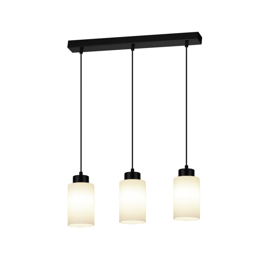 Ljuskrona med upphängningsrem BOSCO 3xE27/60W/230V