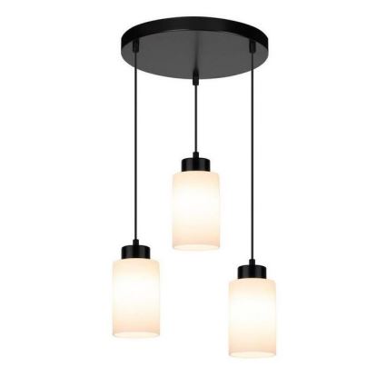 Ljuskrona med upphängningsrem BOSCO 3xE27/60W/230V