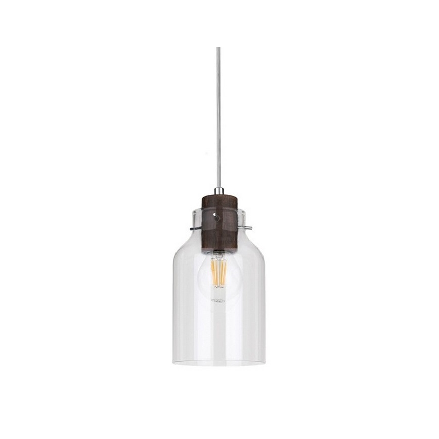 Taklampa på kabel ALESSANDRO 1xE27/60W/230V bok
