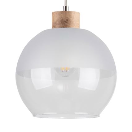 Ljuskrona med snöre ALESSANDRO 1xE27/60W/230V -FSC-certifierad